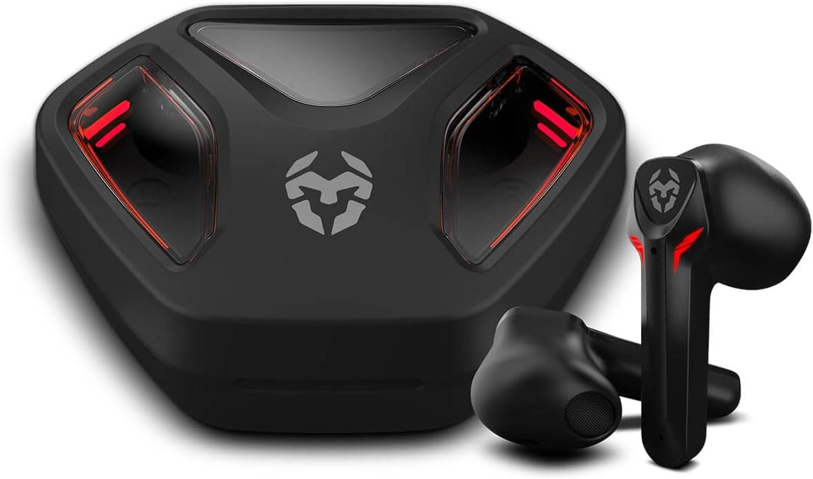 Auriculares Bluetooth Krom Kall Pretos